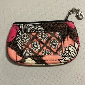 Vera Bradley zippered ID wallet